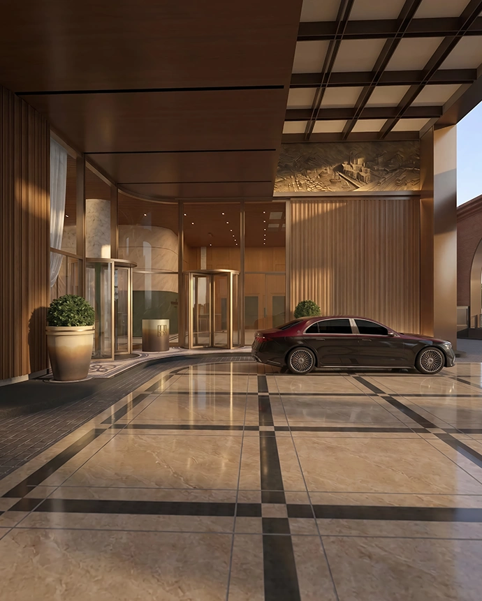 A Warm and Elevated Sense of Arrival