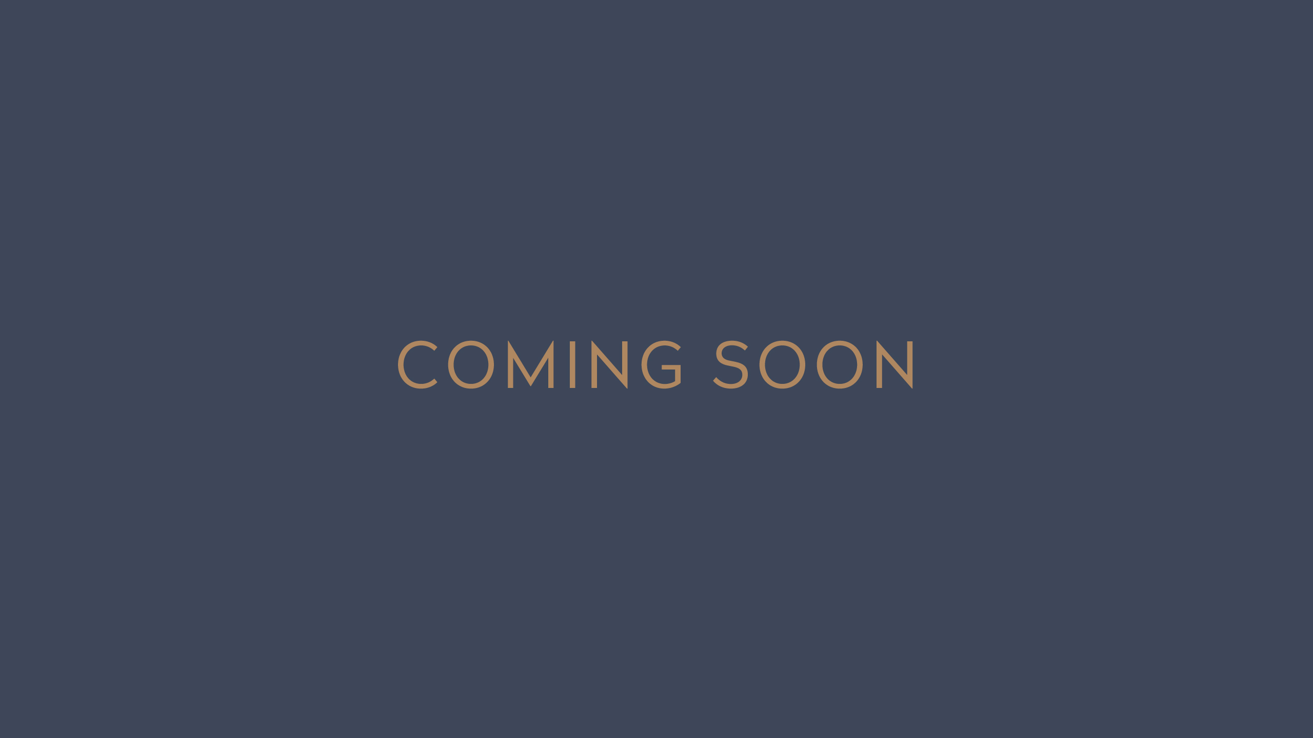 Coming Soon